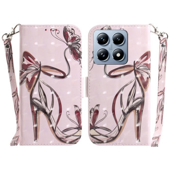 Чехол-книжка 3D Painting для Xiaomi 14T - High-heeled
