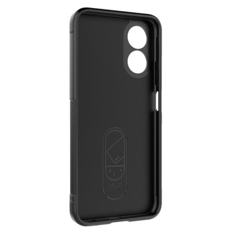 Силіконовий чохол Magic Flannel для OPPO A17 4G Global - темно-сірий