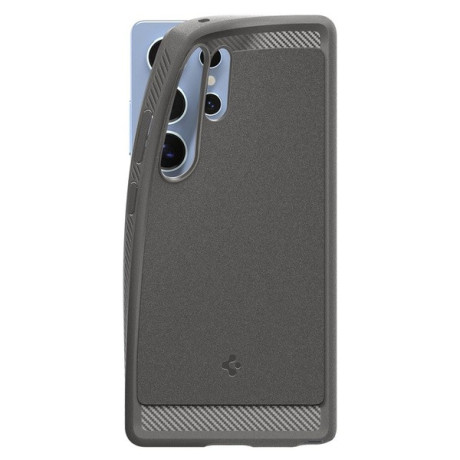 Оригинальный чехол Spigen Rugged Armor Mag MagSafe для Samsung Galaxy S25 - Gray