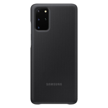 Оригинальный чехол-книжка Samsung Clear View Standing Cover для Samsung Galaxy S20 Plus black (EF-ZG985CBEGRU)