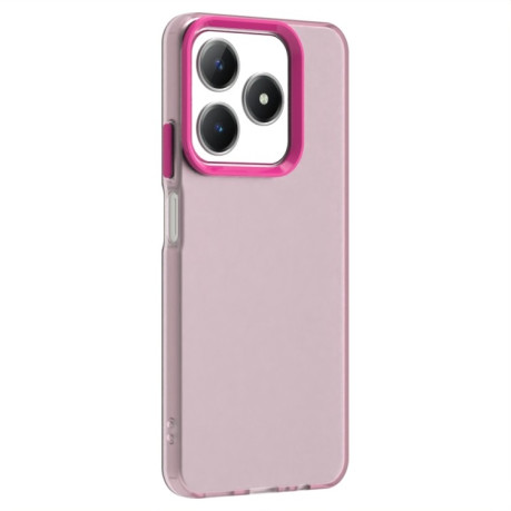 Противоударный чехол Candy Series для Realme C61/C63/Note 60/Note 60x - красный