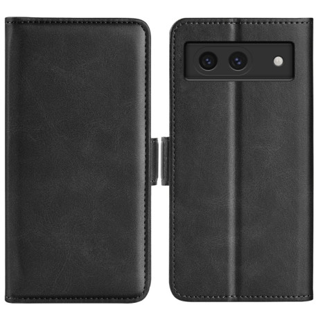 Чехол-книжка Dual-side Magnetic Buckle для Google Pixel 8a  - черный