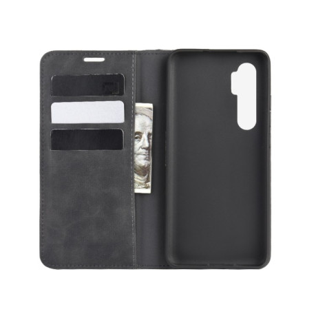 Чехол-книжка Retro-skin Business Magnetic на Xiaomi Mi Note 10 Lite - черный
