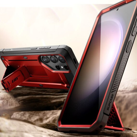 Двухсторонний чехол Supcase Unicorn Beetle для Samsung Galaxy S24 Ultra -  Red