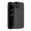 Кожаный чехол QIALINO Cowhide Leather Case для iPhone 12 / 12 Pro - черный