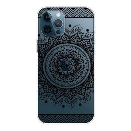 Чехол Painted Pattern для iPhone 13 Pro - Mandala