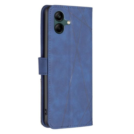 Чохол-книжка Rhombus Texture для на Samsung Galaxy M06 5G / F06 5G - синій