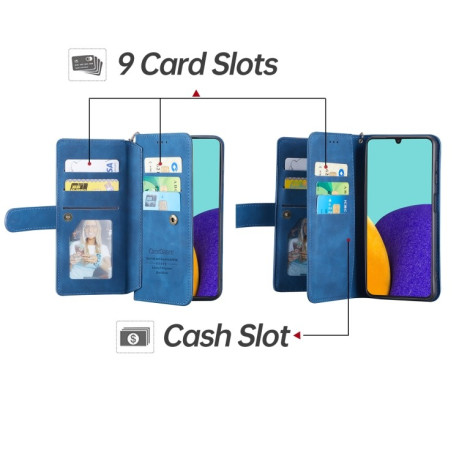 Чехол- книжка Card Slots Splicing Magnetic для Samsung Galaxy A23 5G/4G//M23/F23 - синий