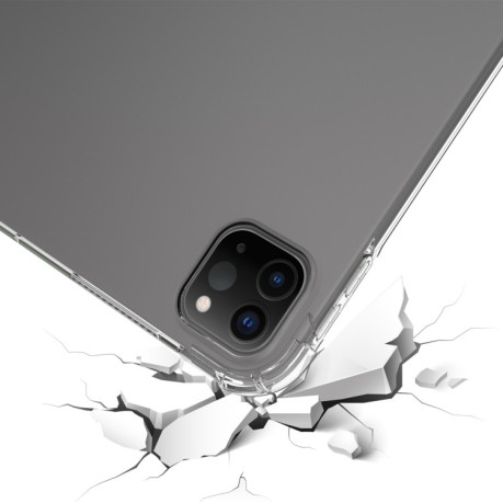 Противоударный чехол Highly Thicken Corners для iPad Pro 11 2024 - прозрачный