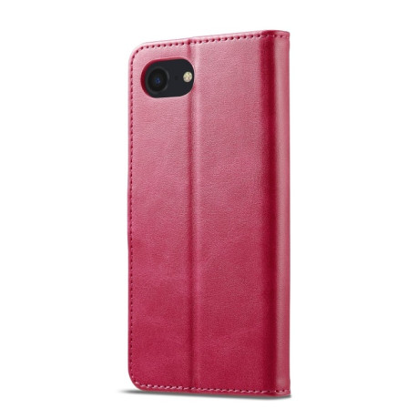 Чохол книжка LC IMEEKE Calf Texture на iPhone 16e - червоний