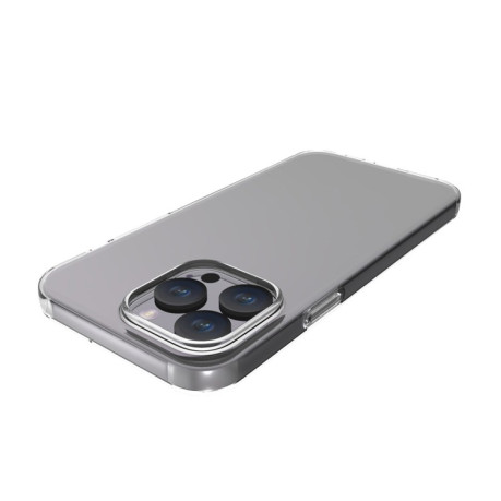Противоударный чехол Waterproof Texture для iPhone 15 Pro - прозрачный