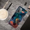 Ударозащитный чехол Painted для Samsung Galaxy A72 - Watercolor Ink