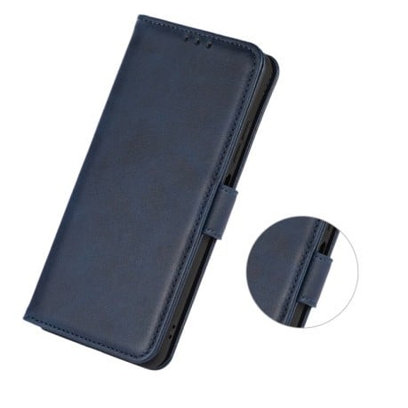 Чохол-книжка Cow Texture Leather для iPhone 14 Plus - синій