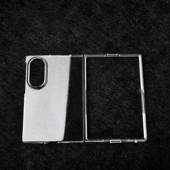 Прозорий двокомпонентний чохол Escase stage pc phone case на Samsung Galaxy Fold8 5G — прозорий