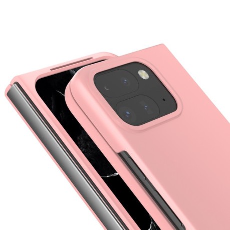 Протиударний чохол Skin Feel PC для Google Pixel 9 Pro Fold - рожевий