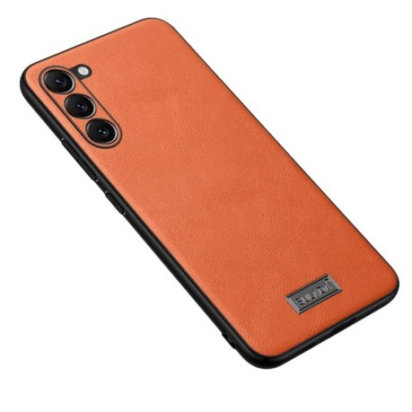 Чехол SULADA Handmade для Samsung Galaxy S24 5G - оранжевый