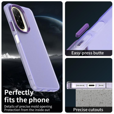Противоударный чехол Candy Series для Xiaomi Redmi A5 4G 171.7mm / Xiaomi Poco C71 - фиолетовый