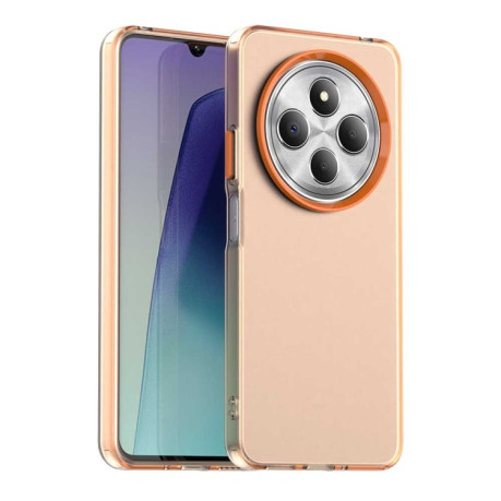 Протиударний чохол Candy Series для Xiaomi Redmi 14C 4G/Poco C75/Redmi A4 5G - помаранчевий