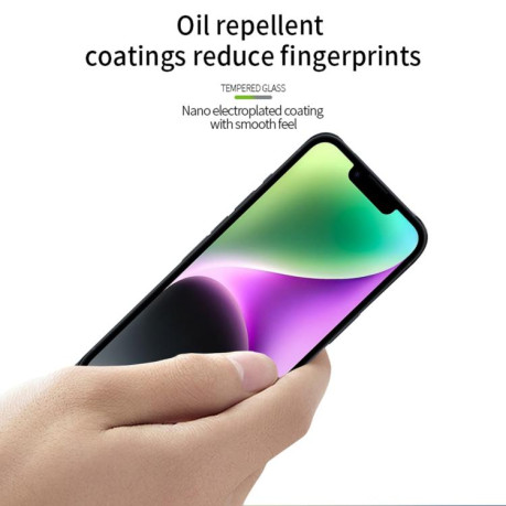 Захисне скло PINWUYO 9H 3D Full Screen на iPhone 16e - чорне