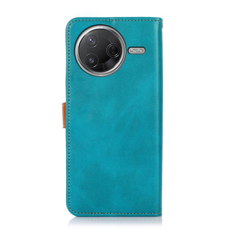 Чохол-книжка KHAZNEH Cowhide Texture на Xiaomi Poco F7 Pro / F7 Ultra Global - синій