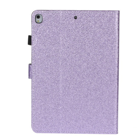 Чехол-книжка Varnish Glitter Powder на iPad 9/8/7 10.2 (2019/2020/2021) / Аир 3 2019 / Pro 10.5 - фиолетовый