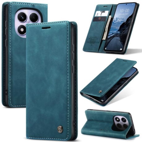 Чехол-книжка CaseMe-013 Multifunctional на Xiaomi Redmi Note 14 Pro 4G Global - синий