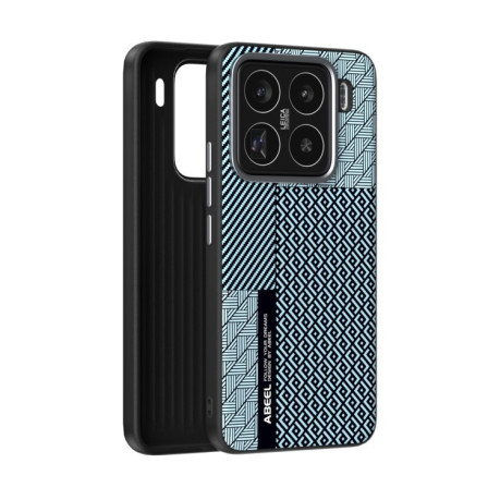 Ультратонкий чехол ABEEL 6D Micro Relief MagSafe Magnetic на Xiaomi 15 Pro - Carbon Fiber Blue