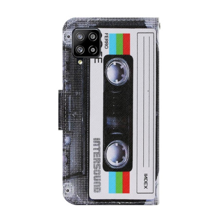 Чехол-книжка Coloured Drawing Pattern для Samsung Galaxy M32/A22 4G - Tape