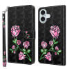 Чохол-книжка 3D Painting для iPhone 16 Plus - Rose