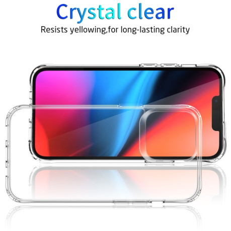 Противоударный чехол Clear Crystal Acrylic для iPhone 14/13 - прозрачный