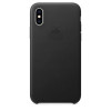 Шкіряний Чохол Leather Case Black для iPhone X/Xs