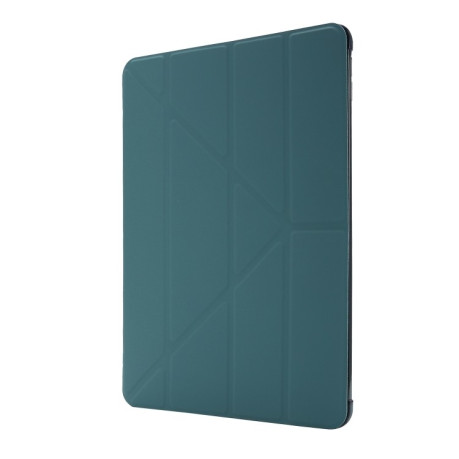 Чохол-книжка Airbag Deformation для iPad 10.2 2021/2020/2019 - темно-зелений
