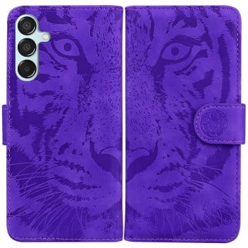 Чохол-книжка Tiger Embossing для Samsung Galaxy M15/F15 - фіолетовий