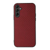 Противоударный чехол Carbon Fiber Skin для Samsung Galaxy A14 5G - красный