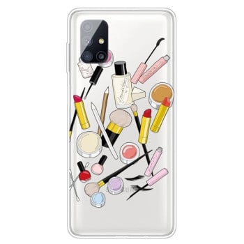 Ударозахисний чохол Painted Transparent Samsung Galaxy M51 - Cosmetic