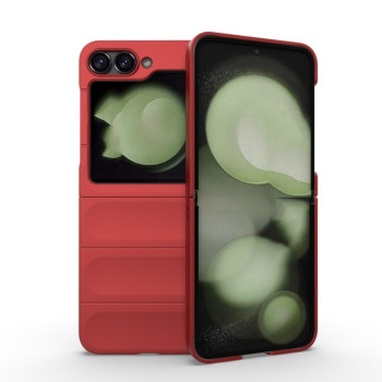 Силіконовий чохол Magic Flannel для Samsung Galaxy Flip 6/Flip 7 FE - червоний