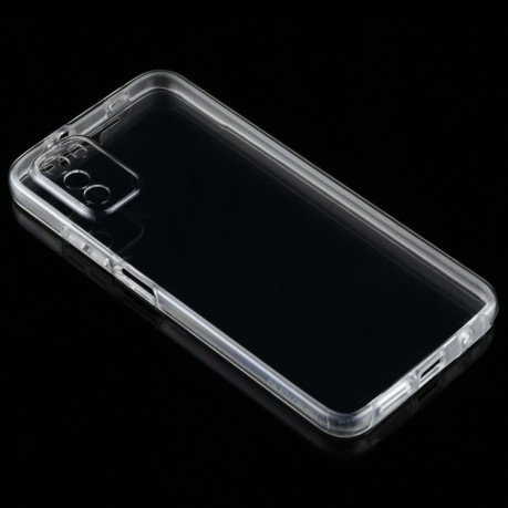 Двусторонний ультратонкий силиконовый чехол на Xiaomi Poco M3 - прозрачный