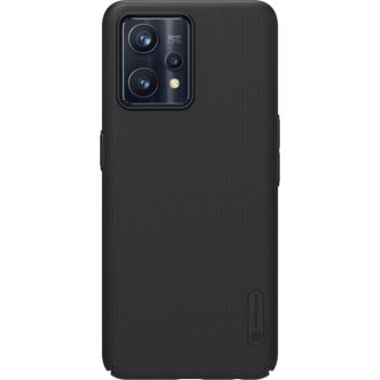 Чехол NILLKIN Frosted Shield усиленный матовый на Realme 9 Pro Plus - черный
