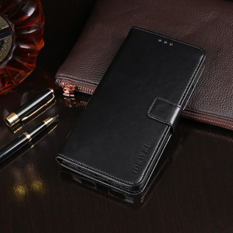 Чохол-книжка idewei Crazy Horse Texture для Xiaomi Redmi Note 11 Pro 5G (China)/11 Pro+- чорний
