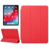 Кожаный чехол-книжка Solid Color на iPad Air 13(2024)/Pro 12.9 (2018)- красный