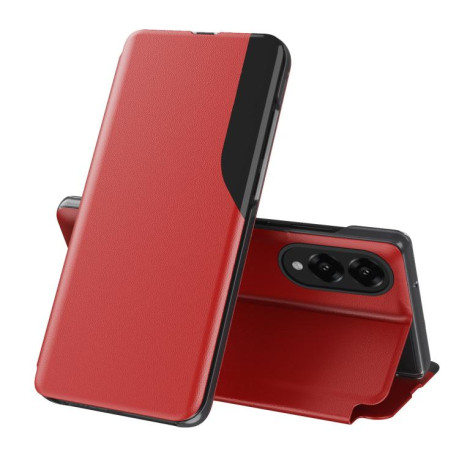 Чохол-книжка Clear View Standing Cover для Samsung Galaxy S25 Edge 5G - червоний