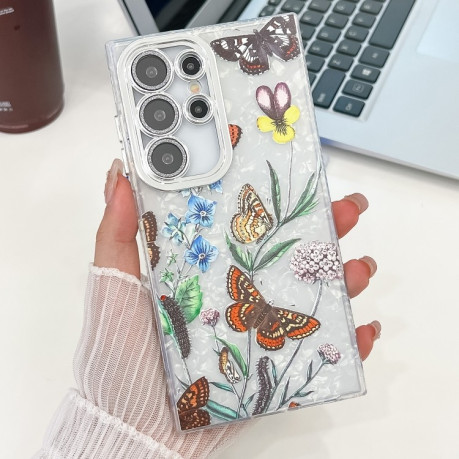Протиударний чохол Flowers and Plants Series для Samsung Galaxy S25 Ultra 5G - Butterfly Love Flower