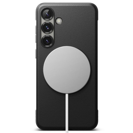 Оригінальний чохол Ringke Onyx MagSafe для Samsung Galaxy S25 - black