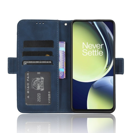 Чехол-книжка Skin Feel Calf для OnePlus Nord N30/CE 3 Lite - синий
