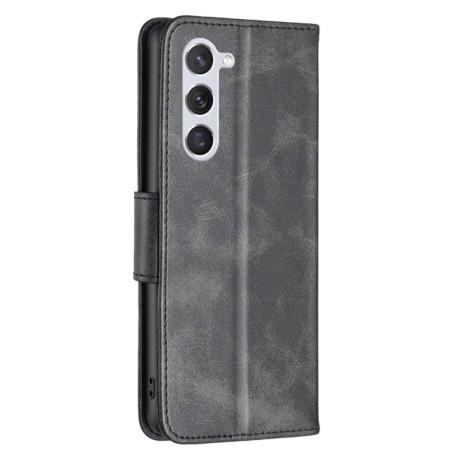 Чехол-книжка Retro Lambskin Texture для Samsung Galaxy S24 5G - черный