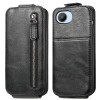 Флип-чехол Zipper Wallet Vertical для Realme C30 - черный