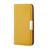 Чохол-книжка Litchi Texture Solid Color Samsung Galaxy S21 FE - жовтий
