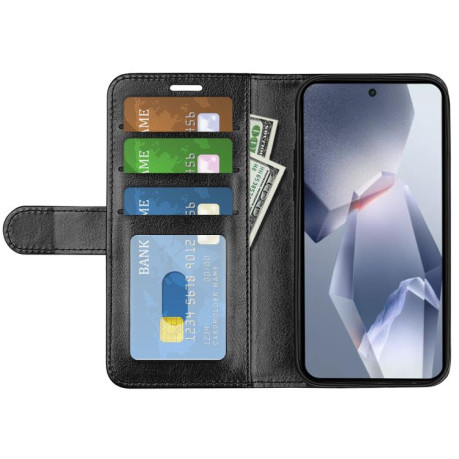 Чохол-книжка R64 Texture Horizontal Flip Leather для OnePlus 13R/Ace 5/Ace 5 Pro - чорний