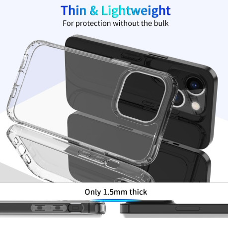 Противоударный чехол Clear Crystal Acrylic для iPhone 13 mini - прозрачный