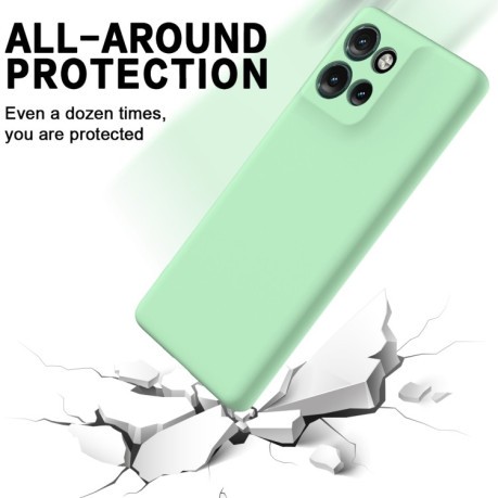 Силіконовий чохол Solid Color Liquid Silicone Motorola Edge 50 Neo / Moto S50 - зелений